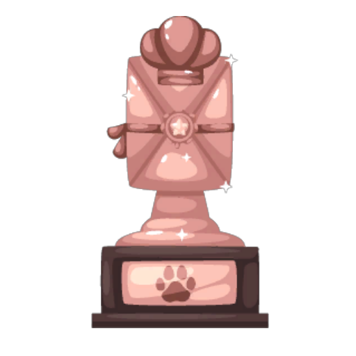 Rose Gold Cooking Learner Trophy