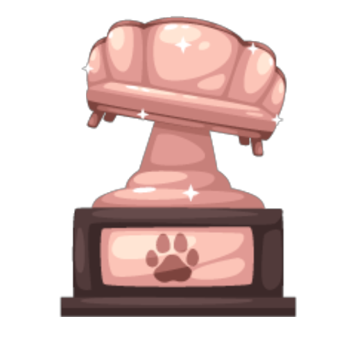 Rose Gold Furniture Master Trophy