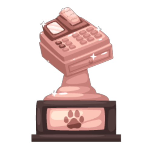 Rose Gold Seller Master Trophy