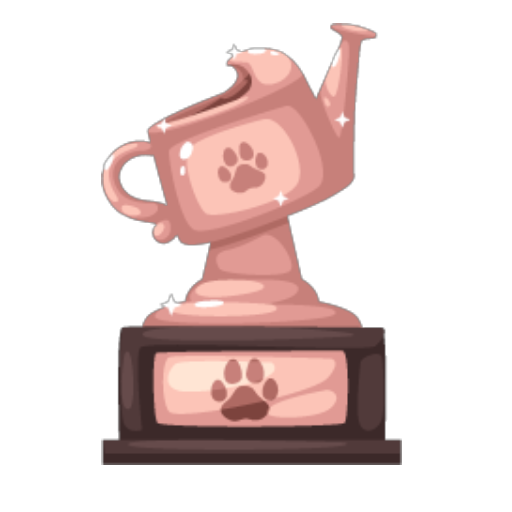 Rose Gold Tree Lover Trophy