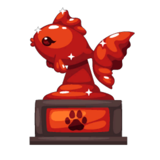 Ruby Fishing Trophy