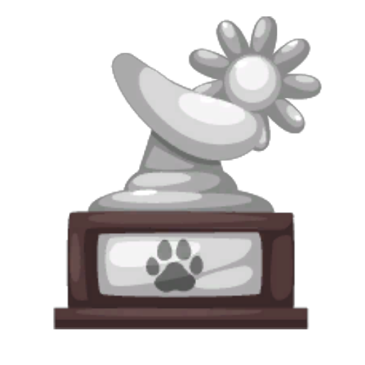 Silver Garden Cleaner Trophy