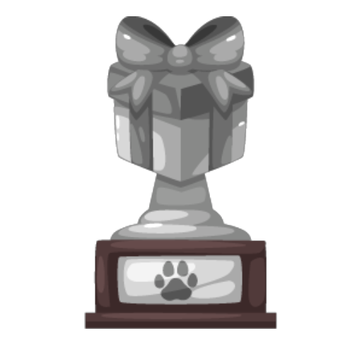 Silver Gift Addict Trophy