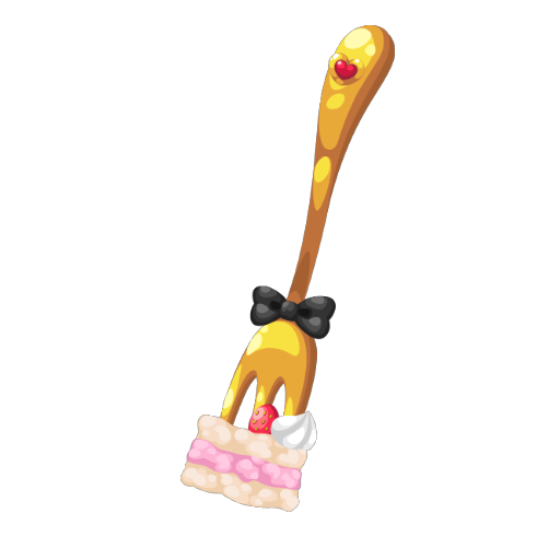 Smiling King Cat Fork Accessory