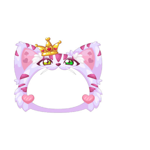 Smiling King Cat Mask