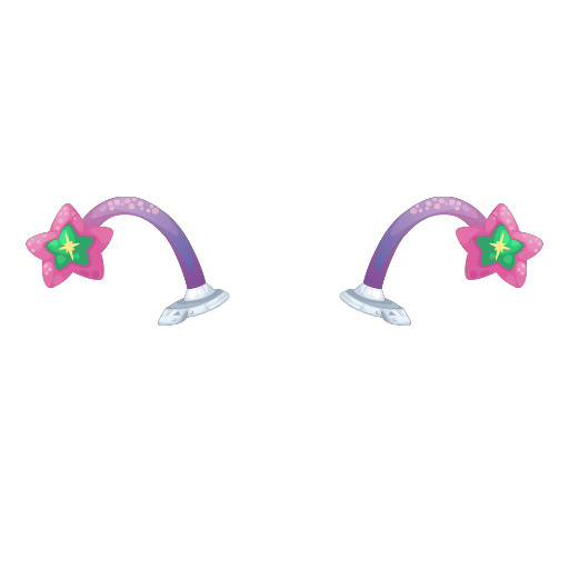 Spaceship Alien Pink Antennae