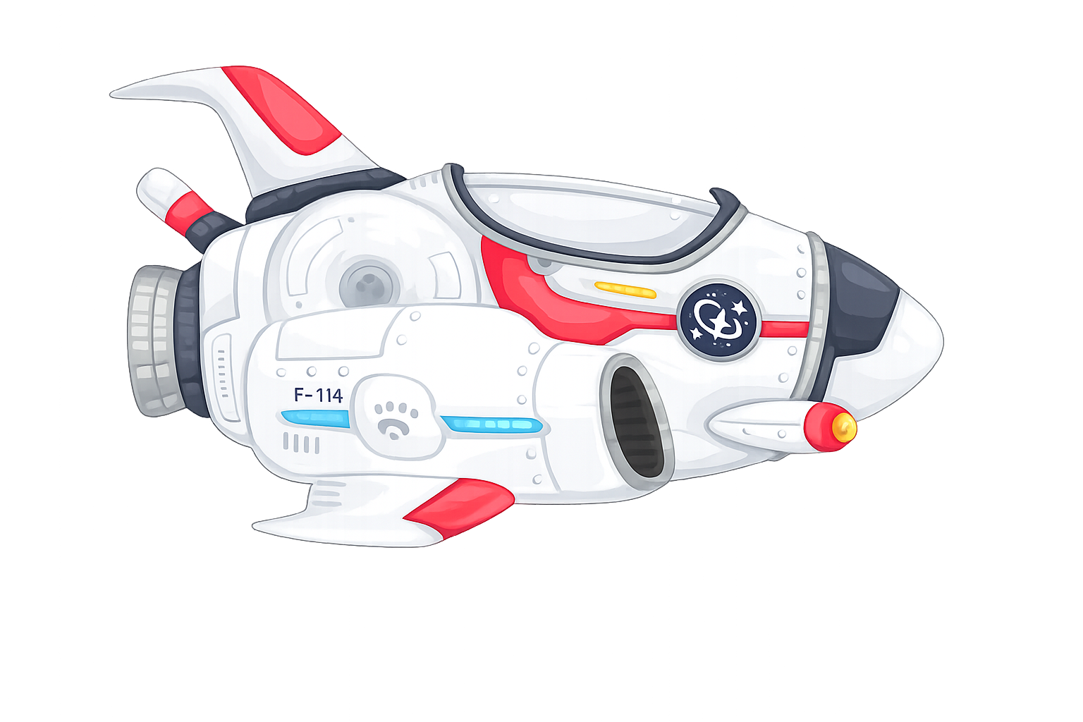 Spaceship Rocket Mount