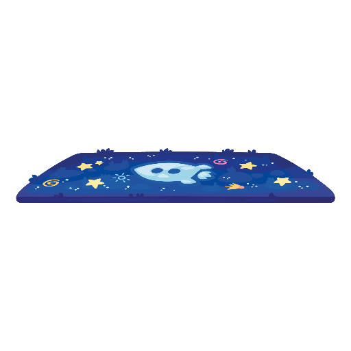 Spaceship Stars Mat