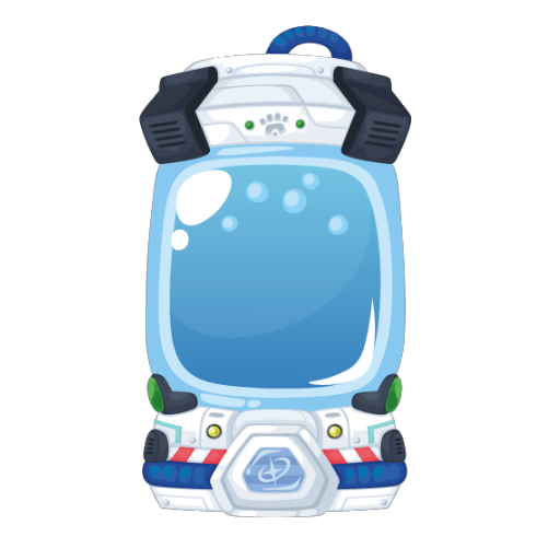 Spaceship Treasure Display
