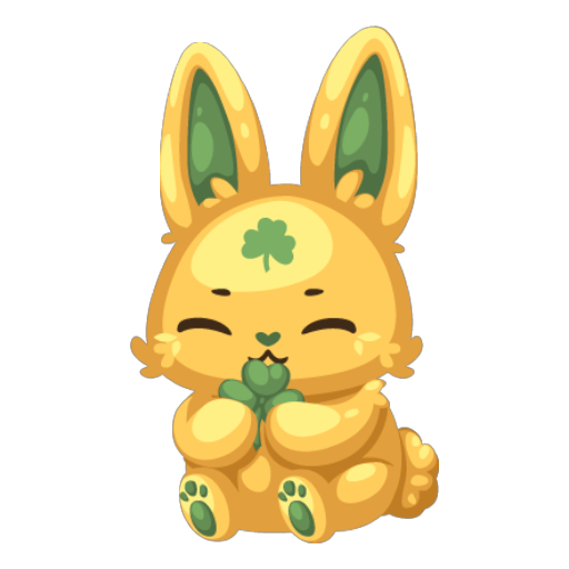 Special Clover Bunny