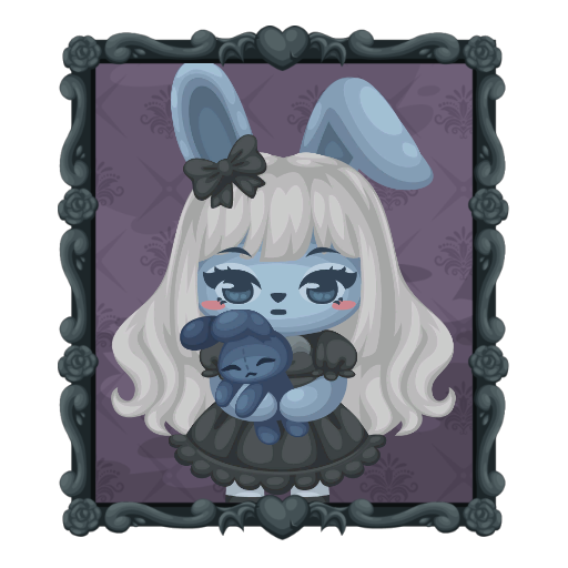 Special Haunted Bunny Girl Portrait