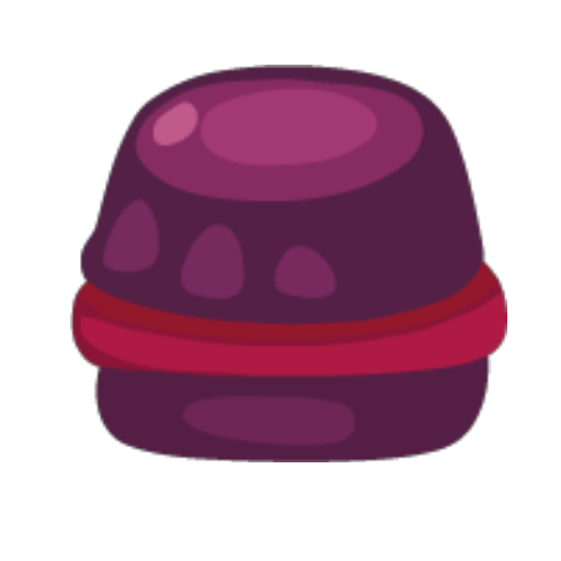Spooky Blackberry Gum