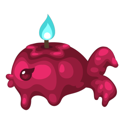 Spooky Candle Fish