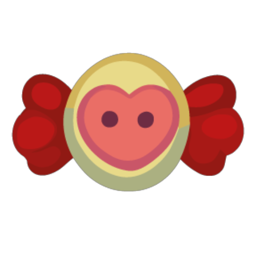 Spooky Heart Strawberry Candy