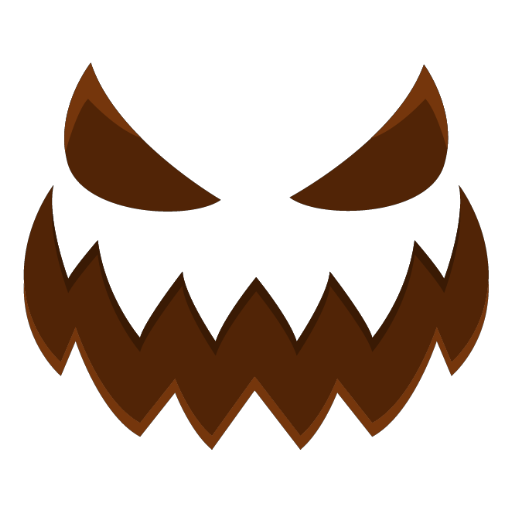 Spooky Pumpkin Face