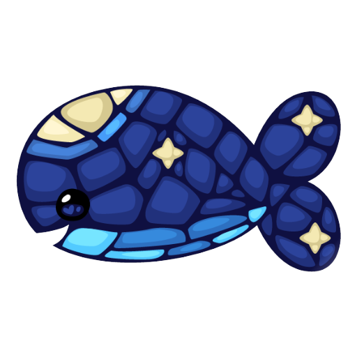 Stained Glass Fish