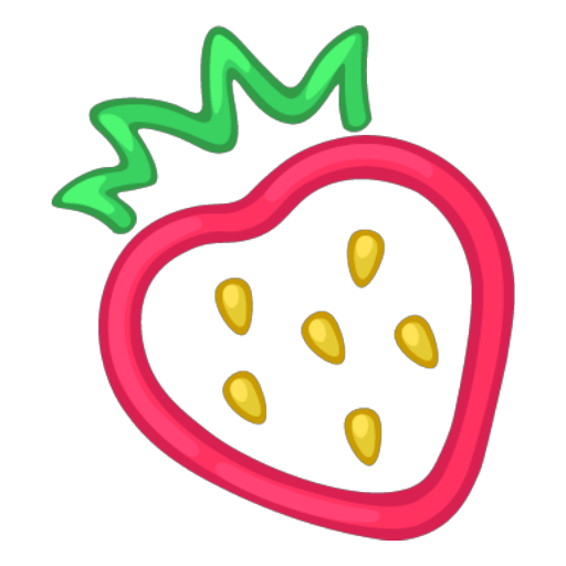 Strawberry Neon Lamp