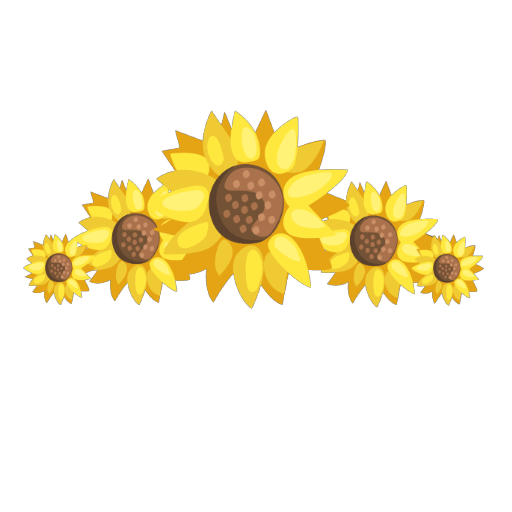 Summer Sunflower Girl Tiara