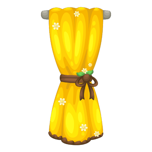 Sweet Banana Curtain