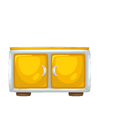 Sweet Banana Kitchen Cabinet