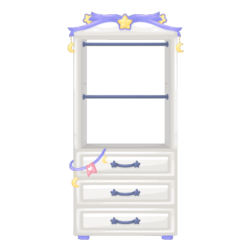 Sweet Bedroom Purple Stand