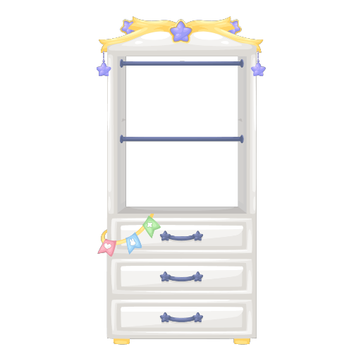 Sweet Bedroom Yellow Stand