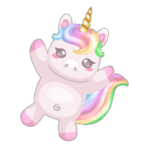 Sweet Candy Rainbow Unicorn