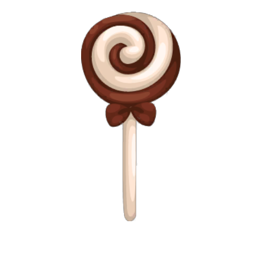 Sweet Chocolate Lollipop