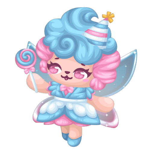 Sweet Cotton Candy Fairy