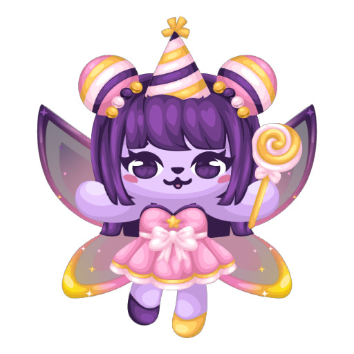 Sweet Double Color Candy Fairy