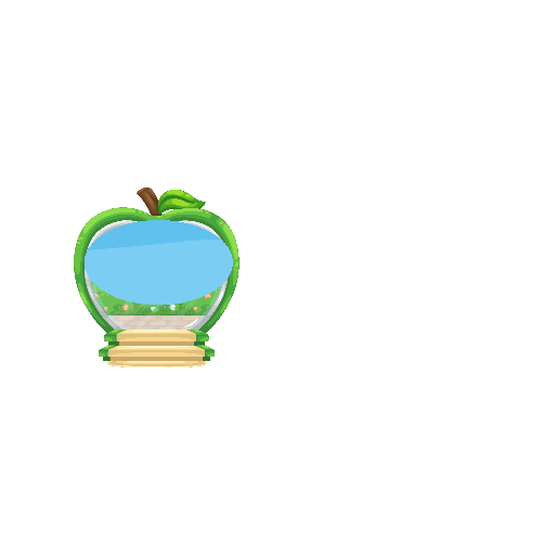 Sweet Green Apple Door