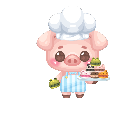 Sweet Piggy Macaroon Seller