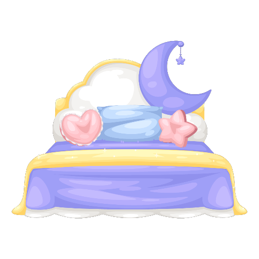 Sweet Purple Bed