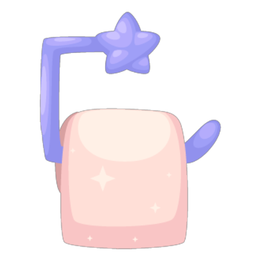 Sweet Purple Paper Roll