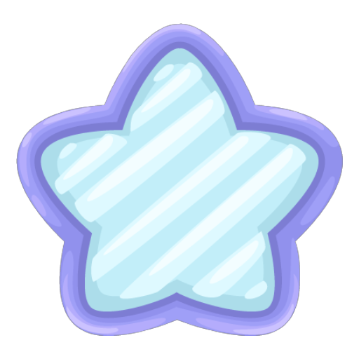Sweet Purple Star Mirror