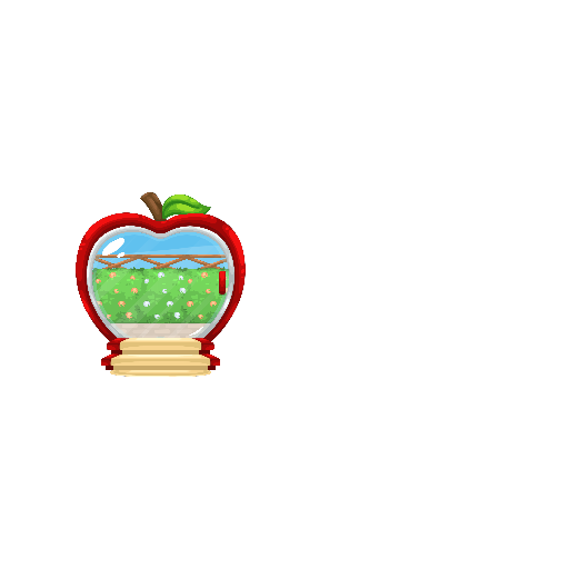 Sweet Red Apple Door