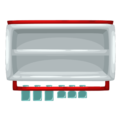 Sweet Red Apple Kitchen Cupboard
