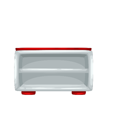 Sweet Red Apple Kitchen Opened Cabinet