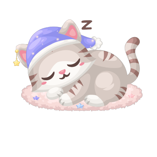 Sweet Sleepy Cat