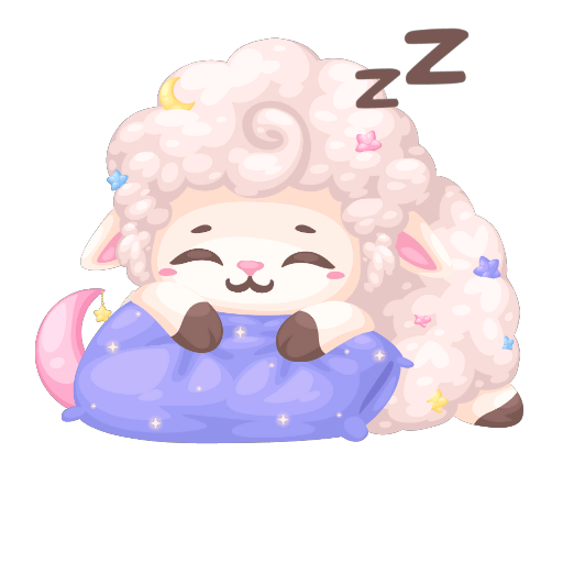Sweet Sleepy Sheep