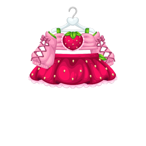 Sweet Strawberry Queen Dress