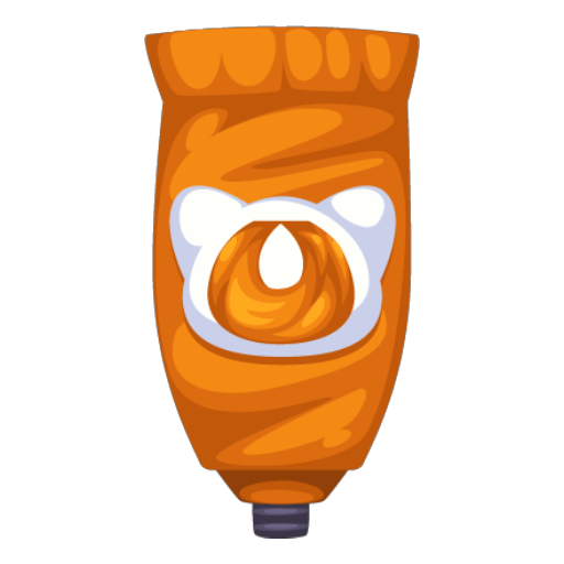 Sweet Tutti Frutti Orange Wig Dye