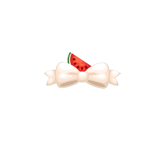 Sweet Watermelon Girly Bow