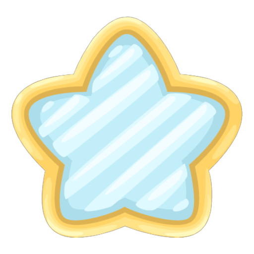 Sweet Yellow Star Mirror