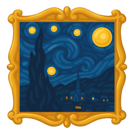The Starry Night Painting