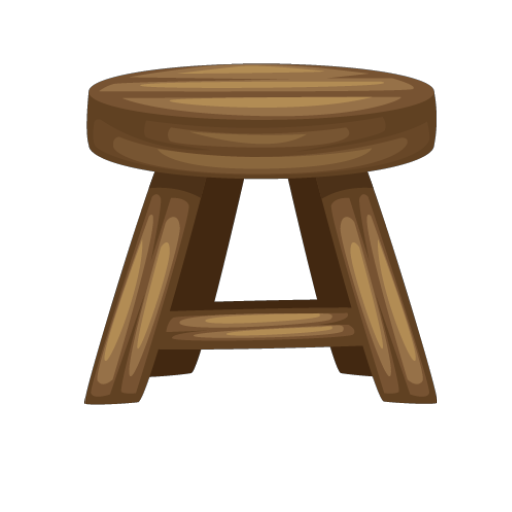 Tiki Bar Stool