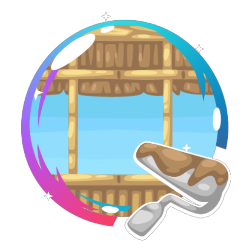 Tiki Hut Wallpaper