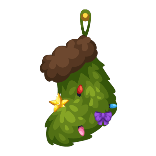 Tree Christmas Stocking