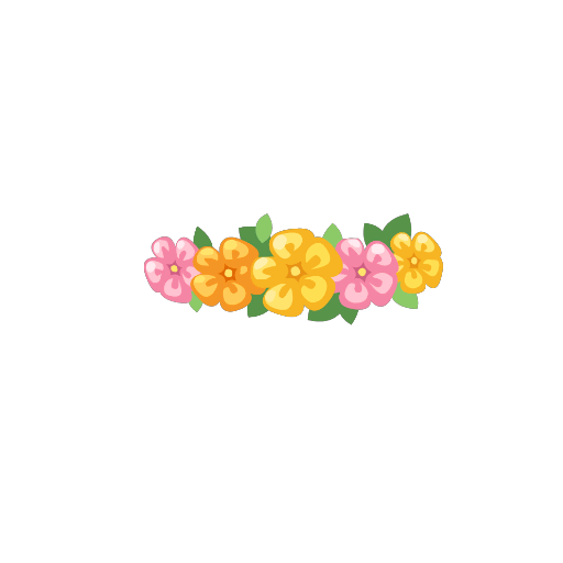 Tropical Flower Crown