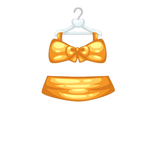Tropical Orange Swimsuit